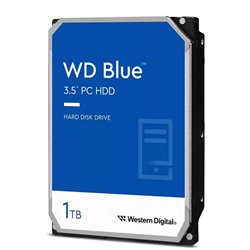 Disque dur | WESTERN DIGITAL | Bleu | 1 To | SATA 3.0 | 64 Mo | 5 400 tr/min | 3,5" | WD10EARZ