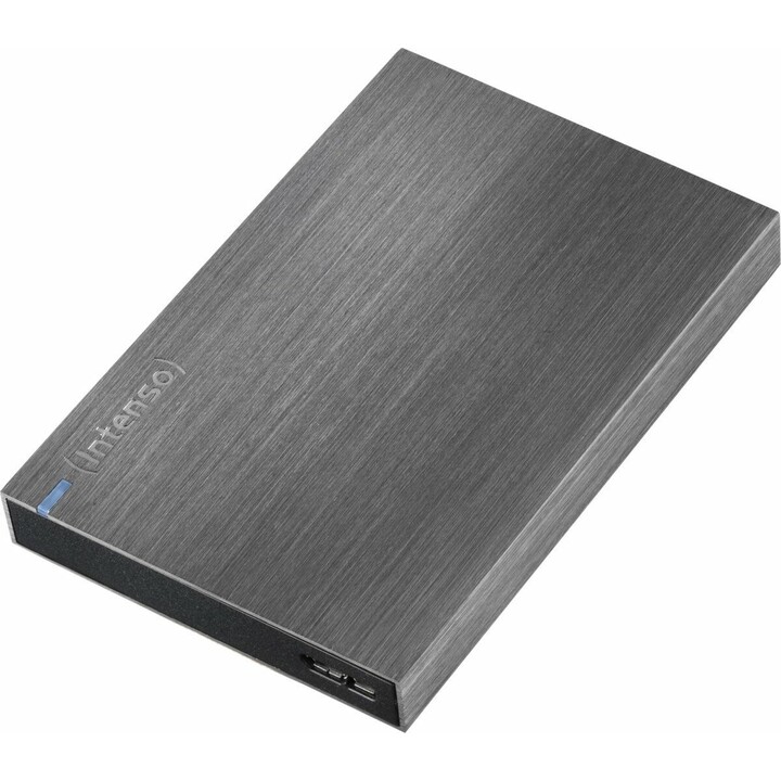 Disco duro externo | INTENSO | 6028680 | 2 TB | USB 3.0 | Tamaño de memoria búfer: 8 MB | Color: antracita | 6028680
