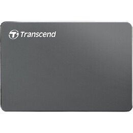 Disco duro externo | TRANSCEND | StoreJet | 1 TB | USB 3.1 | Color gris hierro | TS1TSJ25C3N
