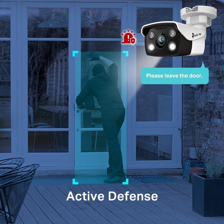TP-Link Vigi C350 (6 mm) H.265+ 5MP Bullet Network Camera