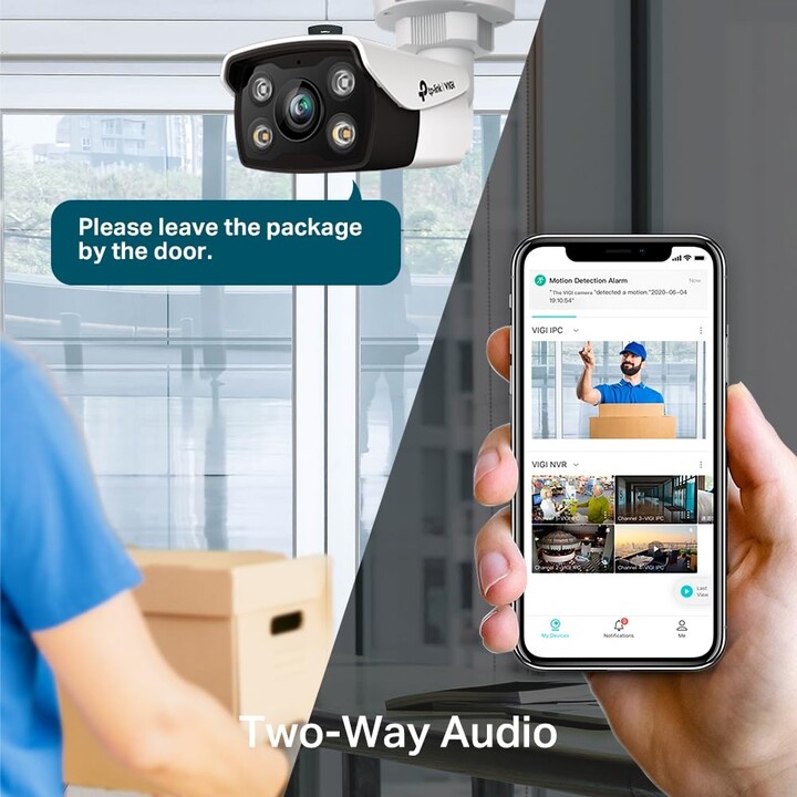 TP-Link Vigi C350 (6 mm) H.265+ 5MP Bullet Network Camera