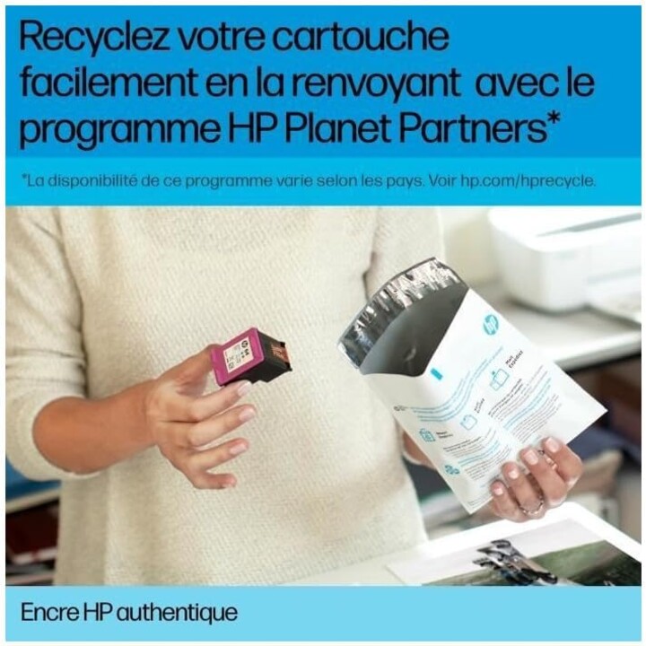 HP 308 2-Pack Black/Tri-color Original Ink Cartridge Combo