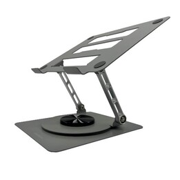NXSLR01 - Support de bureau avec base rotative à 360° pour tablettes et ordinateurs portables de 10 à 16 pouces