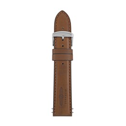 Zeppelin Lederarmband braun, 22 mm