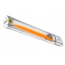 NEO TOOLS 90-030 Riscaldatore elettrico a infrarossi per interni ed esterni 2000 W in acciaio