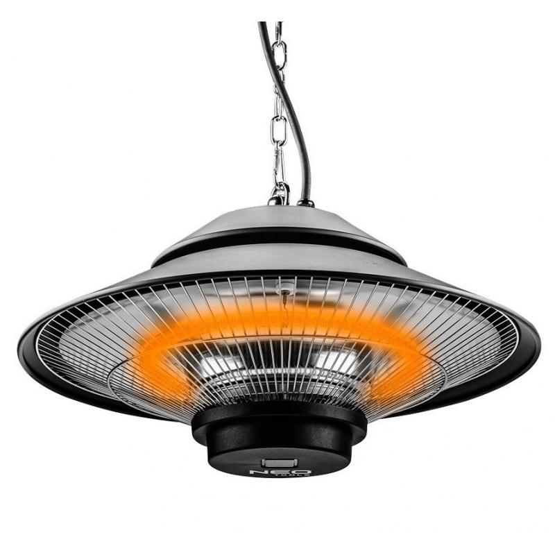 NEO TOOLS 90-034 calefactor eléctrico Infrarrojo Interior y exterior 1500 W Negro