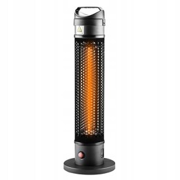 NEO TOOLS 90-035 Riscaldatore elettrico a infrarossi per interni ed esterni 1000 W Nero