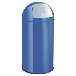 Helit H2401734, 30 Liter Waste Bin with Classification Design for Home and Office Use, Blue