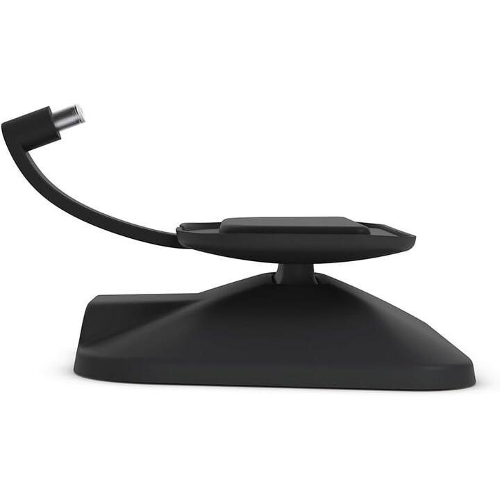 Adjustable Stand for Echo Show 8 (3rd Gen) with USB-C Charging Port, Charcoal