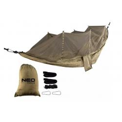 Juego de hamaca con mosquitera Neo Tools 330 x 140 cm