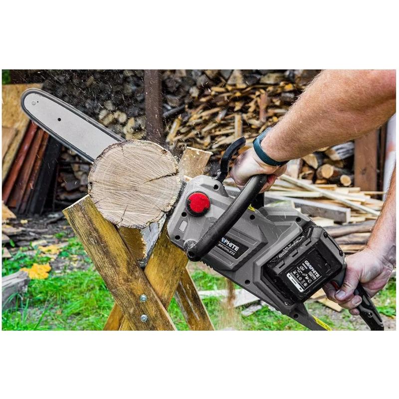 Graphite Energy+ 36V, motosierra sin escobillas de Li-Ion, barra de 14
