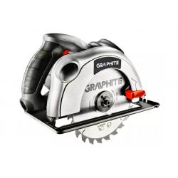 Sierra circular 1200W Graphite hoja de sierra circular 185 mm con una maleta