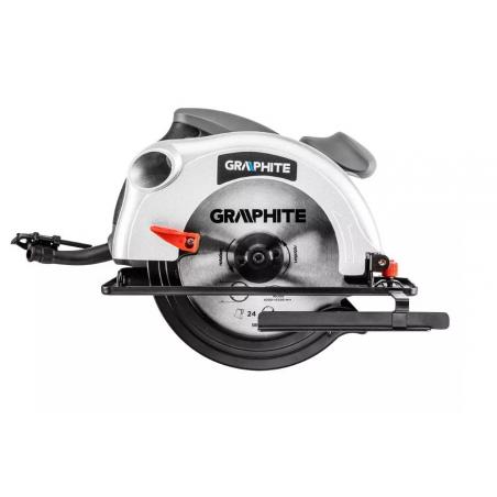 Sierra circular 1200W Graphite hoja de sierra circular 185 mm con una maleta