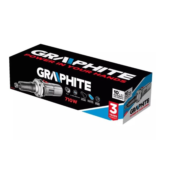 Meuleuse droite 710W Graphite Disque de 25mm