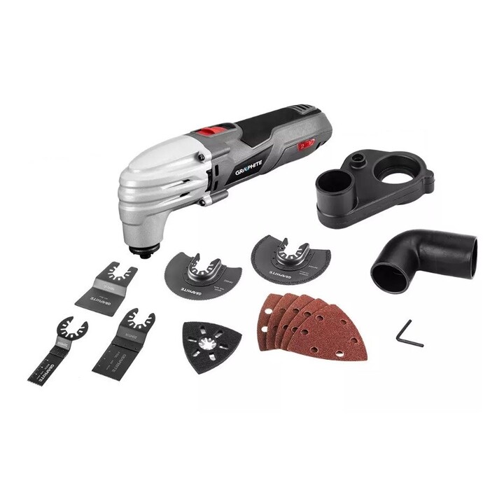 Multifunction machine 250W Graphite oscillation rate 15000-21000 per minute with carrying case