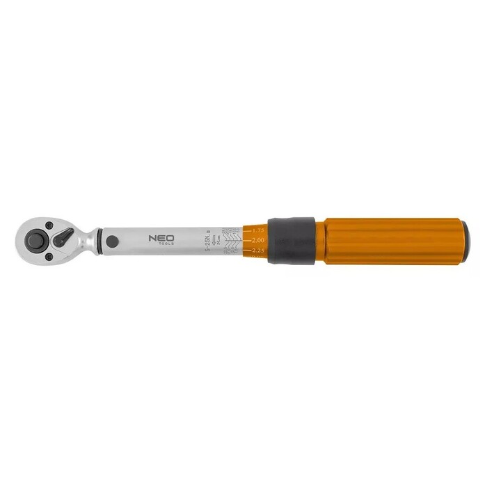 Neo Tools set de clés dynamométriques bidirectionnelles 1/4", 3/8", 1/2", 3 pièces
