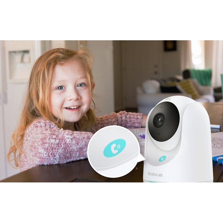 BOTSLAB 3C PRO C224 8MP WIFI 6 Câmera de vigilância de visão noturna