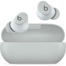 Apple schlägt Solo -Knospen schnell Kraftstoffsturmgrau - Bluetooth -Kopfhörer