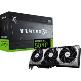 MSI GeForce RTX 5070 Ti VENTUS 3X OC 16GB GDDR7 DLSS4
