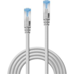 Cat.6A U/UTP LSZH Netzwerkkabel, Grau, 15 m