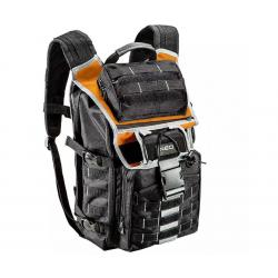 Mochila de montaje Neo Tools 4 bolsillos exteriores y 18 bolsillos interiores, correas ajustables