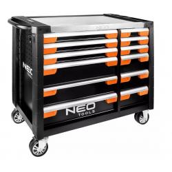 Armario para banco de trabajo PRO Neo Tools 12 cajones