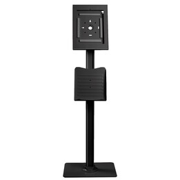Maclean MC-867B Supporto antifurto per tablet, chiosco, sistema di montaggio a pavimento, sistema di blocco iPad Pro (Gen 3) 12,