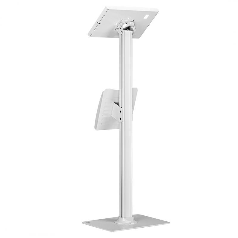 Maclean MC-476 - Tablet Floor Stand with Anti-Theft Protection