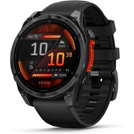 Garmin Fenix 8 AMOLED 47mm Acero Negro - Intelligente Uhr