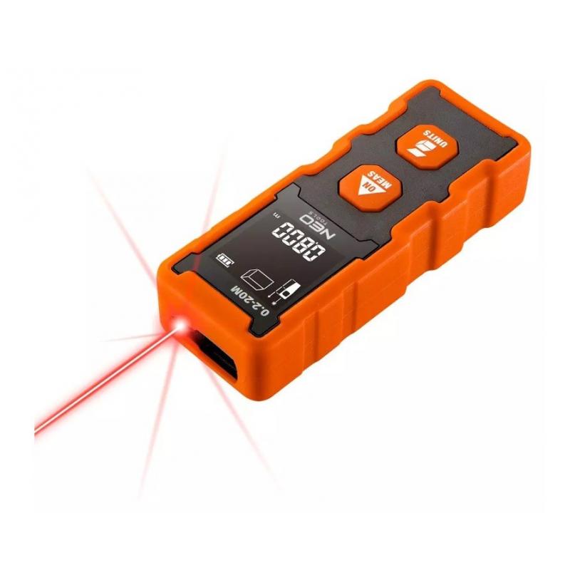 Telémetro láser Neo Tools Alcance 20 m
