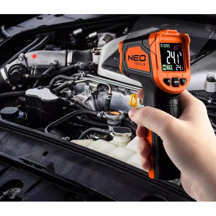 Neo Tools Pyrometer Temperature Estimation Instrument 50-880°C