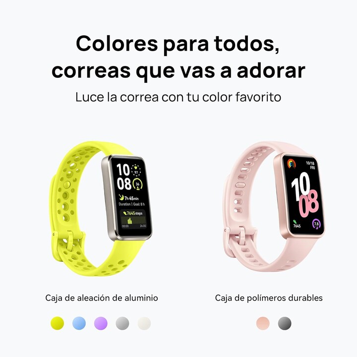 Huawei Band 10 Verde - Pulsante di attività
