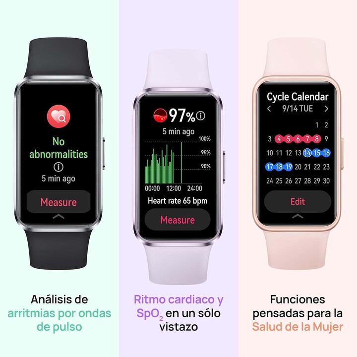 Huawei Band 10 Verde - Pulsante di attività