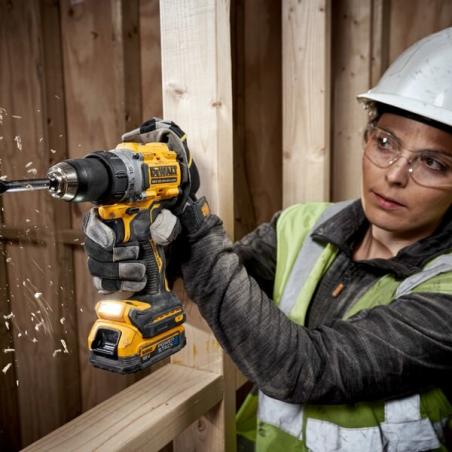 DeWALT DCD800E2T-QW taladro 2000 RPM 1,28 kg Negro, Amarillo