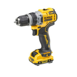 Dewalt DCD703L2T-QW 1500 RPM Pedestal Lock Chave de fenda Bit 900g Preto, Amarelo