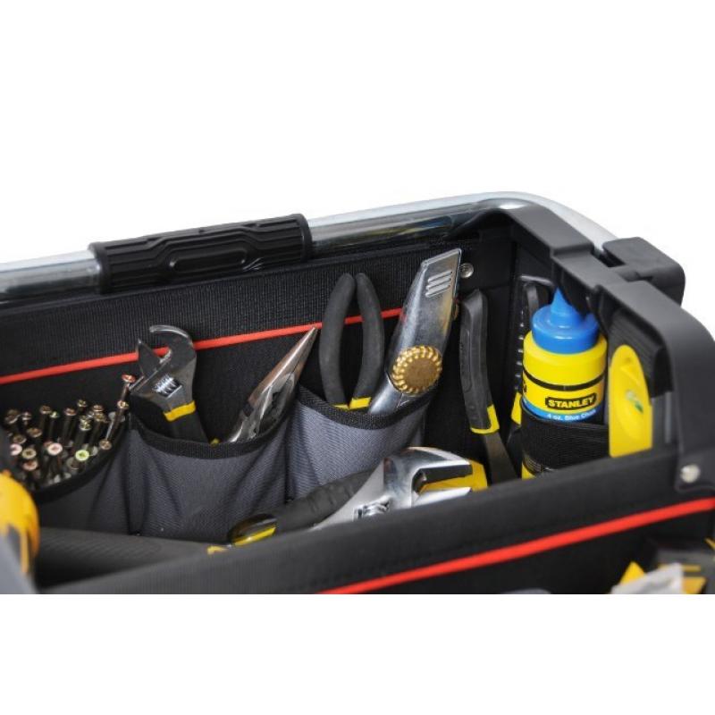 Stanley 1-79-213 pieza pequeña y caja de herramientas Nylon, Plástico, Polipropileno (PP) Negro, Gris