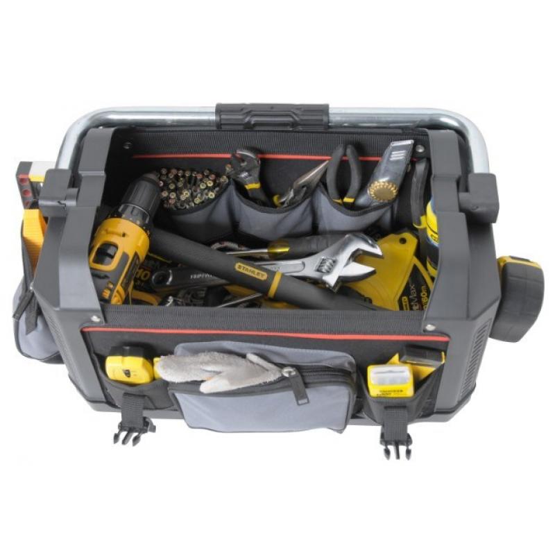 Stanley 1-79-213 pieza pequeña y caja de herramientas Nylon, Plástico, Polipropileno (PP) Negro, Gris