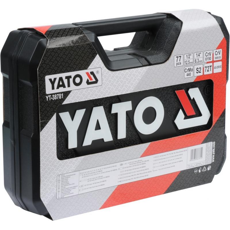 Yato YT-38781 set de conectores y conector Juego de enchufes