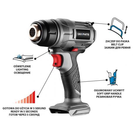 Graphite 58G082 pistola de calor