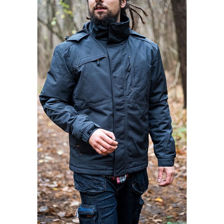 Neo Tools, 81-575-L, Technical work jacket, Size L, Blue/Black