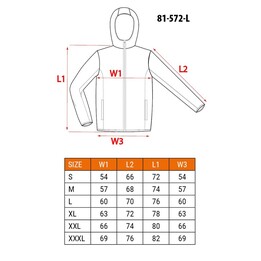 NEO tools 81-572-L workwear jacket