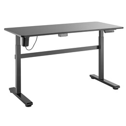 Scrivania elettrica Ergo Office, regolabile in altezza, grigia, altezza massima 118 cm 50 kg - con piano per lavoro seduto, ER-4