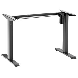 Equip CEN-74680 bipedestador eléctrico regulable en altura con sistema de motor, Negro