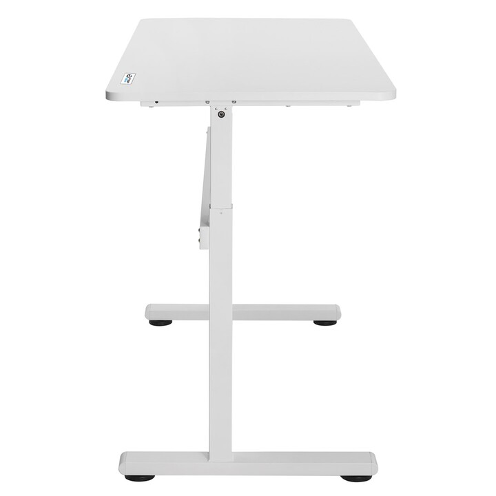 Mesa Ergo Office com altura ajustável manual, máx. 40 kg, altura máxima. 117 cm, com placa de apoio, ER-401 W
