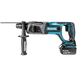 Makita DHR241RTJ, marteau rotatif 18V LXT SDS Plus, 1100 tr/min, 3 modes de fonctionnement, Sarcelle/Noir
