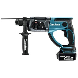 Makita DHR202RTE3, LXT 18V Rotary Hammer Drill, 5.0Ah High Capacity, Blue and Black
