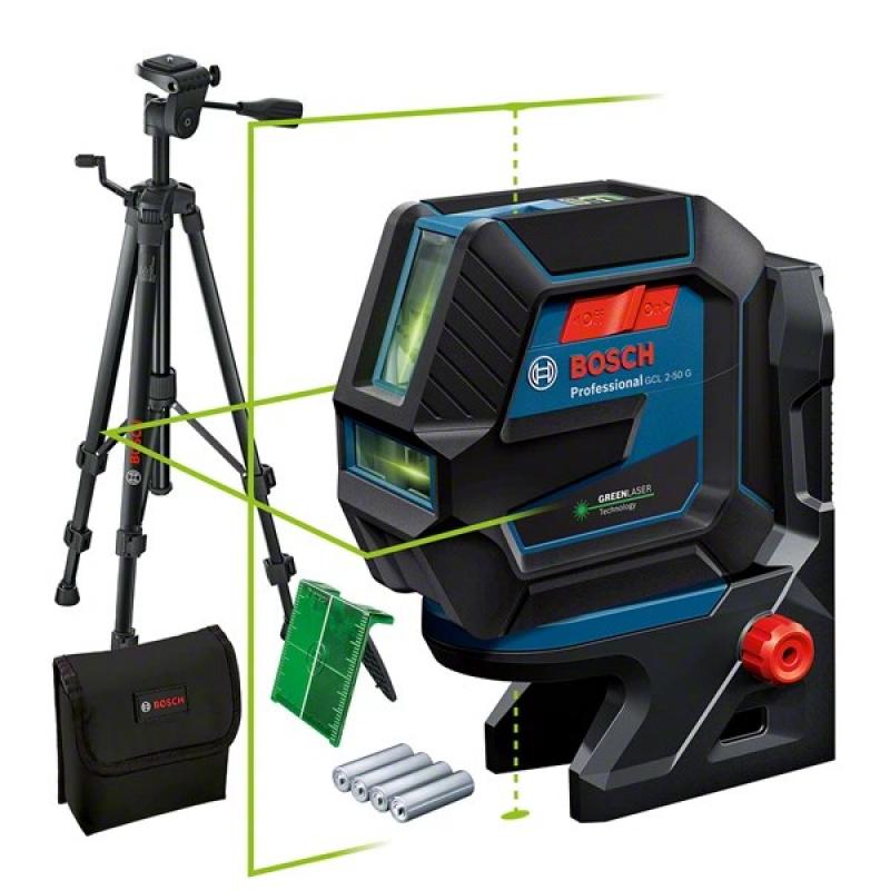 Bosch GCL 2-50 G Professional Nivel de línea/punto 15 m