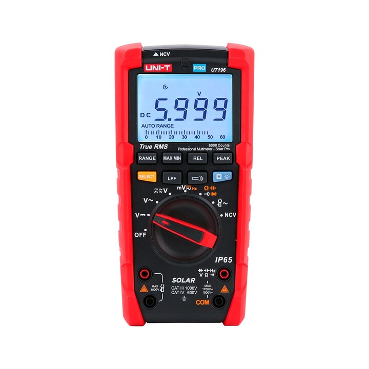 Medidor Universal Uni-T UT196