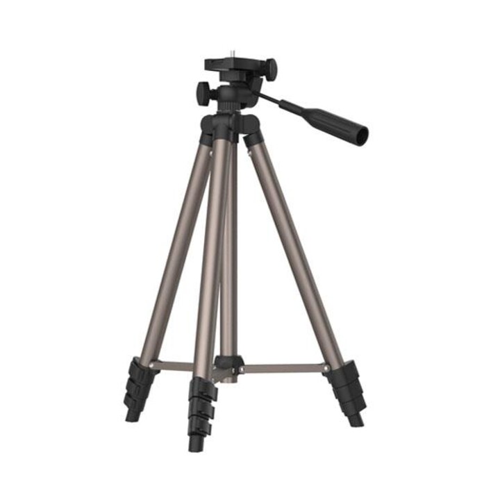 Tripé para câmera e smartphone Et070 / Extensível 400mm-1250mm / Preto / MTK / Não inclui suporte para celular