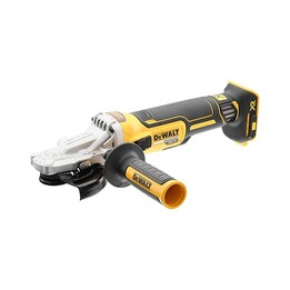 DeWALT DCG405FN-XJ, smerigliatrice angolare a testa piatta da 18 V, 125 mm Professional XR giallo e nero